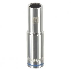 Kobalt Sockets & Socket Sets Metric 3/8-in Drive 12-point 10-mm Deep Socket