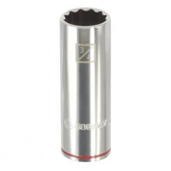 Kobalt Sockets & Socket Sets Standard (SAE) 1/2-in Drive 12-point 3/4-in Deep Socket