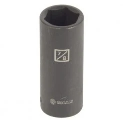 Kobalt Impact Sockets & Impact Socket Sets Standard (SAE) 1/2-in Drive 7/8-in 6-Point Impact Socket