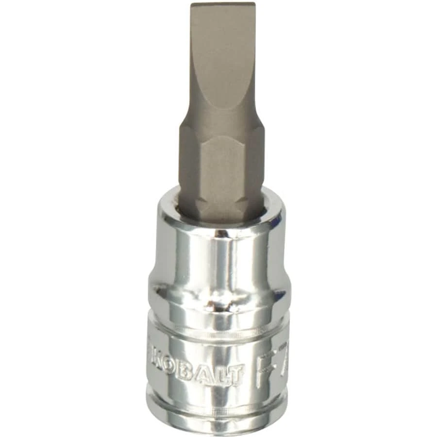 Kobalt Driver Sockets & Sets 1/4-in Drive 7/32-in Phillips Bit Flat Driver Socket 1 Kobalt Driver Sockets & Sets 1/4-in Drive 7/32-in Phillips Bit Flat Driver Socket