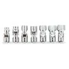 Kobalt Sockets & Socket Sets 7-Piece Standard (SAE) 3/8-in Drive 12-point Set Shallow Socket Set