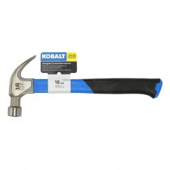Kobalt Hammers 16-oz Smoothed Face Steel Head Fiberglass Claw Hammer 18 Kobalt Hammers 16-oz Smoothed Face Steel Head Fiberglass Claw Hammer -Daily Home Tools Hub 02953701