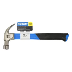Kobalt Hammers 16-oz Smoothed Face Steel Head Fiberglass Claw Hammer -Daily Home Tools Hub 02953701 scaled