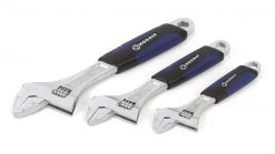 Kobalt Household Tool Sets 3-Piece Adjustable Wrench Set