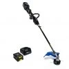 Kobalt Cordless Electric String Trimmers 80-Volt Max 16-in Straight Cordless String Trimmer with Attachment Capable and (Battery Included)