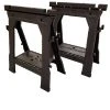 Kobalt Saw Horses 2-Pack 4.1-in W x 32-in H Plastic Saw Horse (1000-lb Capacity)