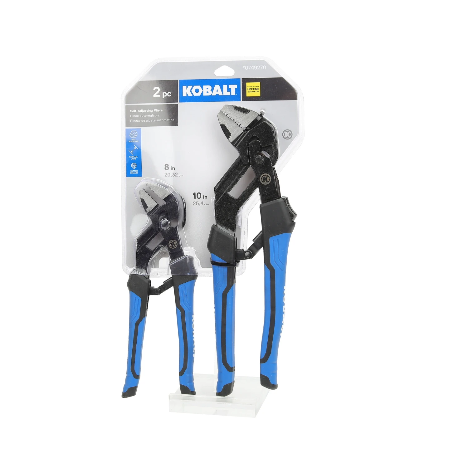 Kobalt Plier Sets Self adjusting 2-Pack Tongue & Groove Plier Set 1 Kobalt Plier Sets Self adjusting 2-Pack Tongue & Groove Plier Set