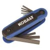 Kobalt Hex Keys & Torx Keys 8-key Metric Folding Hex Key Set