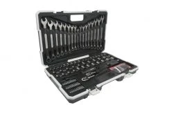Kobalt Mechanics Tool Sets Universal 115-Piece Standard (SAE) and Metric Combination Matte Mechanics Tool Set (1/4-in; 3/8-in) 16 Kobalt Mechanics Tool Sets Universal 115-Piece Standard (SAE) and Metric Combination Matte Mechanics Tool Set (1/4-in; 3/8-in) -Daily Home Tools Hub 05028176