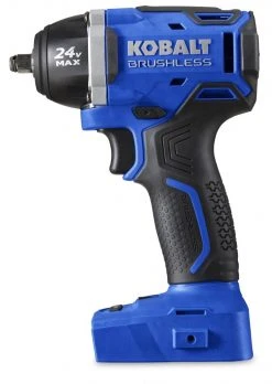 Kobalt Impact Wrenches Brushless 24-volt Max Variable Speed Brushless 3/8-in Drive Cordless Impact Wrench (Tool Only)