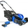 Kobalt Cordless Electric Push Lawn Mowers 40-Volt Max Brushless 20-in Push Cordless Electric Lawn Mower 5 Ah