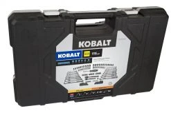 Kobalt Mechanics Tool Sets Universal 115-Piece Standard (SAE) and Metric Combination Matte Mechanics Tool Set (1/4-in; 3/8-in) 17 Kobalt Mechanics Tool Sets Universal 115-Piece Standard (SAE) and Metric Combination Matte Mechanics Tool Set (1/4-in; 3/8-in) -Daily Home Tools Hub 07934418