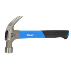 Kobalt Hammers 16-oz Smoothed Face Steel Head Fiberglass Claw Hammer 22 Kobalt Hammers 16-oz Smoothed Face Steel Head Fiberglass Claw Hammer -Daily Home Tools Hub 08000377
