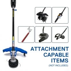 Kobalt Cordless Electric String Trimmers 80-Volt Max 16-in Straight Cordless String Trimmer with Attachment Capable and (Battery Included) 21 Kobalt Cordless Electric String Trimmers 80-Volt Max 16-in Straight Cordless String Trimmer with Attachment Capable and (Battery Included) -Daily Home Tools Hub 08063914