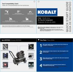 Kobalt Air Compressors 8-Gallon Single Stage Portable Electric Horizontal Air Compressor 21 Kobalt Air Compressors 8-Gallon Single Stage Portable Electric Horizontal Air Compressor -Daily Home Tools Hub 08074535