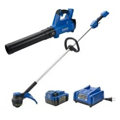 Kobalt Power Equipment Combo Kits 2-Piece 24-Volt Max Cordless Power Equipment Combo Kit