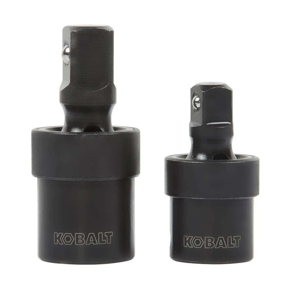 Kobalt Socket Adapters Kobalt 2-Piece Impact Swivel Adapter Set 1 Kobalt Socket Adapters Kobalt 2-Piece Impact Swivel Adapter Set