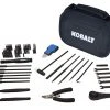 Kobalt Screwdriver Bits Master hobbyist tool set Steel Hex Shank Screwdriver Bit Set Screwdriver (73-Piece)