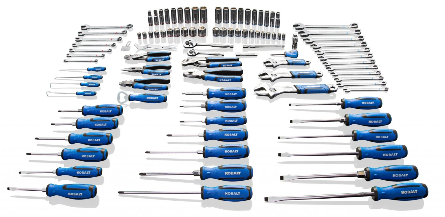Kobalt Household Tool Sets 100-Piece Household Tool Set with Hard Case 5 Kobalt Household Tool Sets 100-Piece Household Tool Set with Hard Case - Image 5