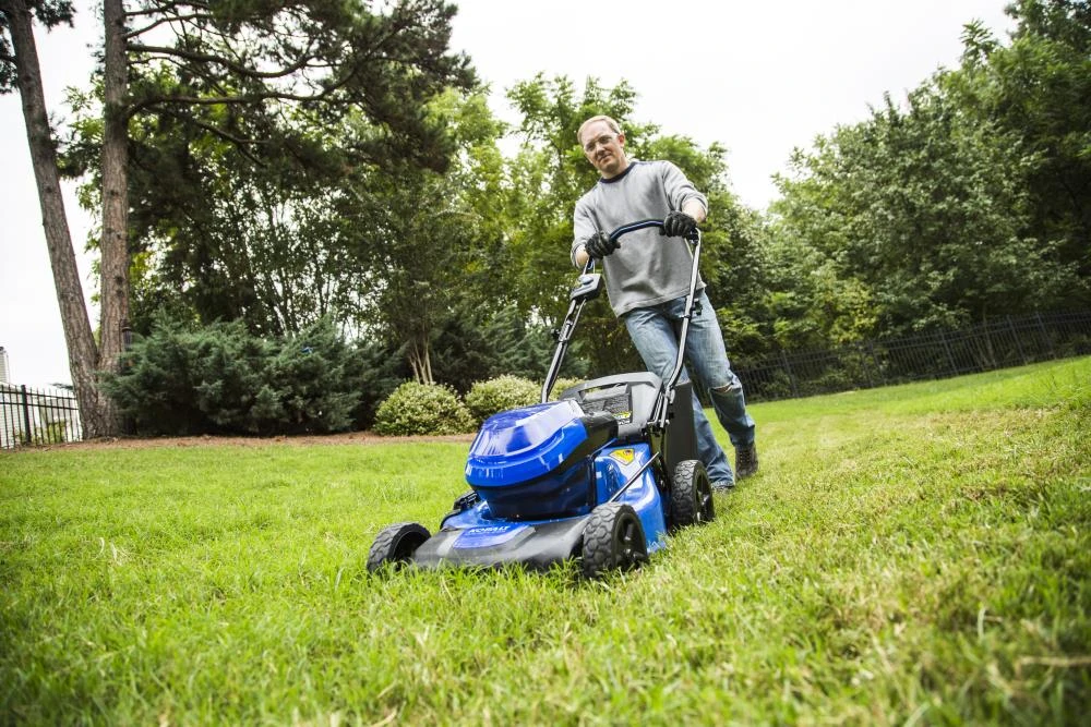Kobalt Cordless Electric Push Lawn Mowers 40-Volt Max Brushless 20-in Push Cordless Electric Lawn Mower 5 Ah 9 Kobalt Cordless Electric Push Lawn Mowers 40-Volt Max Brushless 20-in Push Cordless Electric Lawn Mower 5 Ah - Image 9