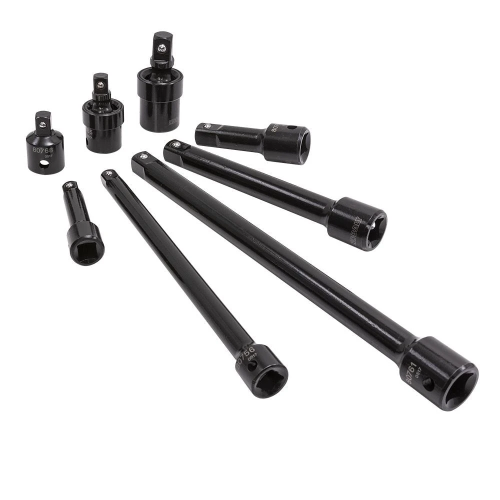 Kobalt Drive Tool & Socket Accessories 8-Piece Impact Drive Accessory Set 3 Kobalt Drive Tool & Socket Accessories 8-Piece Impact Drive Accessory Set - Image 3