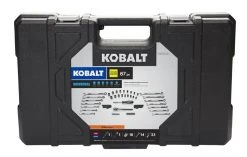 Kobalt Mechanics Tool Sets Universal 67-Piece Standard (SAE) and Metric Combination Matte Mechanics Tool Set (3/8-in) 15 Kobalt Mechanics Tool Sets Universal 67-Piece Standard (SAE) and Metric Combination Matte Mechanics Tool Set (3/8-in) -Daily Home Tools Hub 08525169