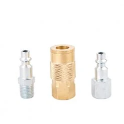 Kobalt Air Compressor Accessories NPT Coupler/Plug Kit 1/4-in Industrial 10 Kobalt Air Compressor Accessories NPT Coupler/Plug Kit 1/4-in Industrial -Daily Home Tools Hub 08606886