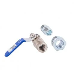 Kobalt Air Compressor Fittings NPT Shut Off Kit with 3/4-in Port 3/8-in -Daily Home Tools Hub 08614832