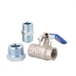 Kobalt Air Compressor Fittings NPT Shut Off Kit with 3/4-in Port 3/8-in -Daily Home Tools Hub 08614833