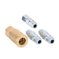 Kobalt Air Compressor Fittings 3/8-in Auto Coupler/Plug Kit 7 Kobalt Air Compressor Fittings 3/8-in Auto Coupler/Plug Kit -Daily Home Tools Hub 08614887
