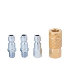 Kobalt Air Compressor Fittings 3/8-in Auto Coupler/Plug Kit 6 Kobalt Air Compressor Fittings 3/8-in Auto Coupler/Plug Kit -Daily Home Tools Hub 08614888