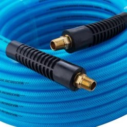 Kobalt Air Compressor Hoses 3/8-in Kink Free 50-ft Triple Hybrid Air Hose -Daily Home Tools Hub 08617378