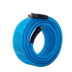 Kobalt Air Compressor Hoses 3/8-in Kink Free 50-ft Triple Hybrid Air Hose -Daily Home Tools Hub 08617379