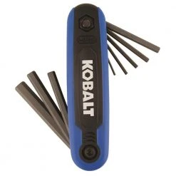 Kobalt Hex Keys & Torx Keys 8-key Metric Folding Hex Key Set 7 Kobalt Hex Keys & Torx Keys 8-key Metric Folding Hex Key Set -Daily Home Tools Hub 08797817
