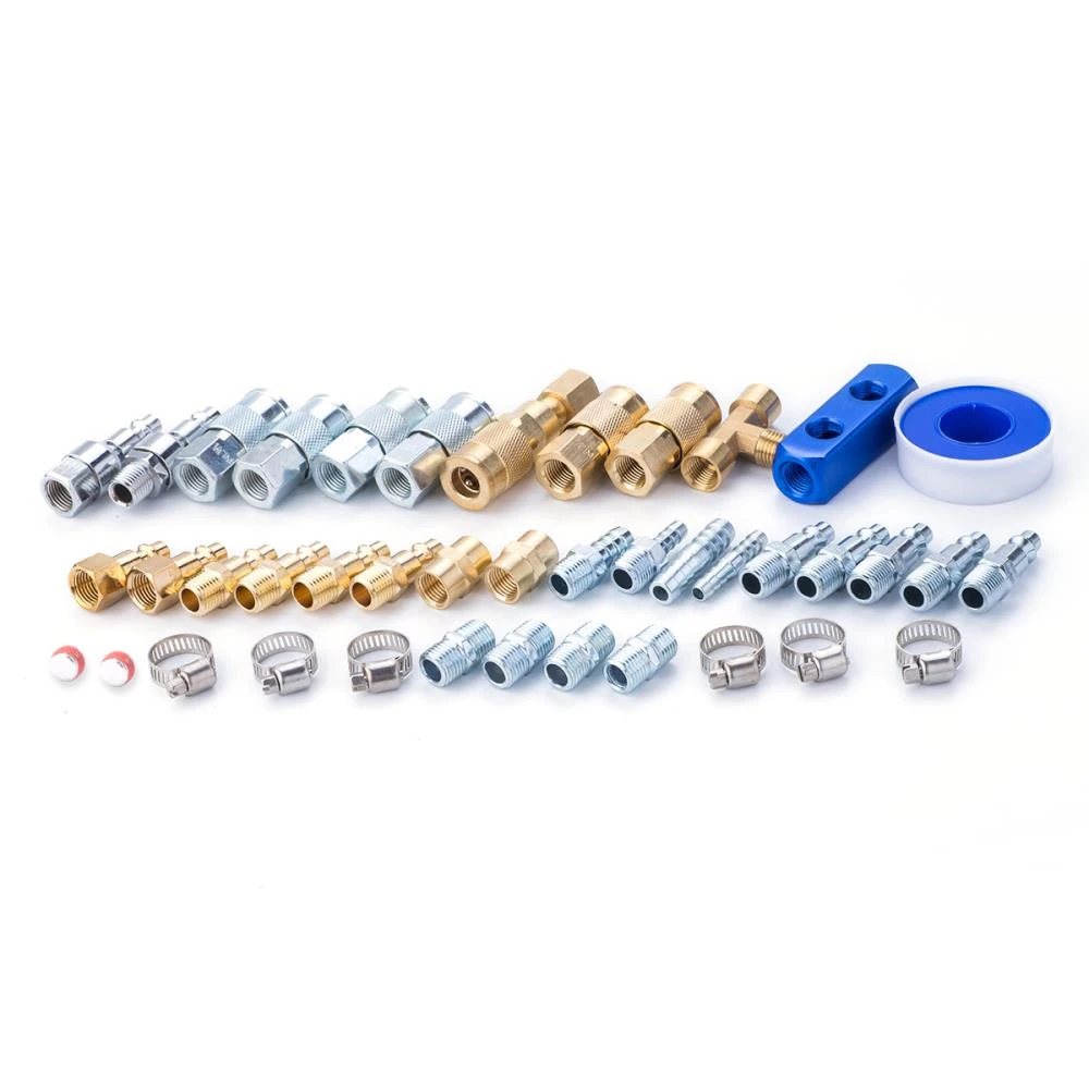 Kobalt Air Compressor Fittings 42-pc Job Site Air Fittings Kit 6 Kobalt Air Compressor Fittings 42-pc Job Site Air Fittings Kit - Image 6