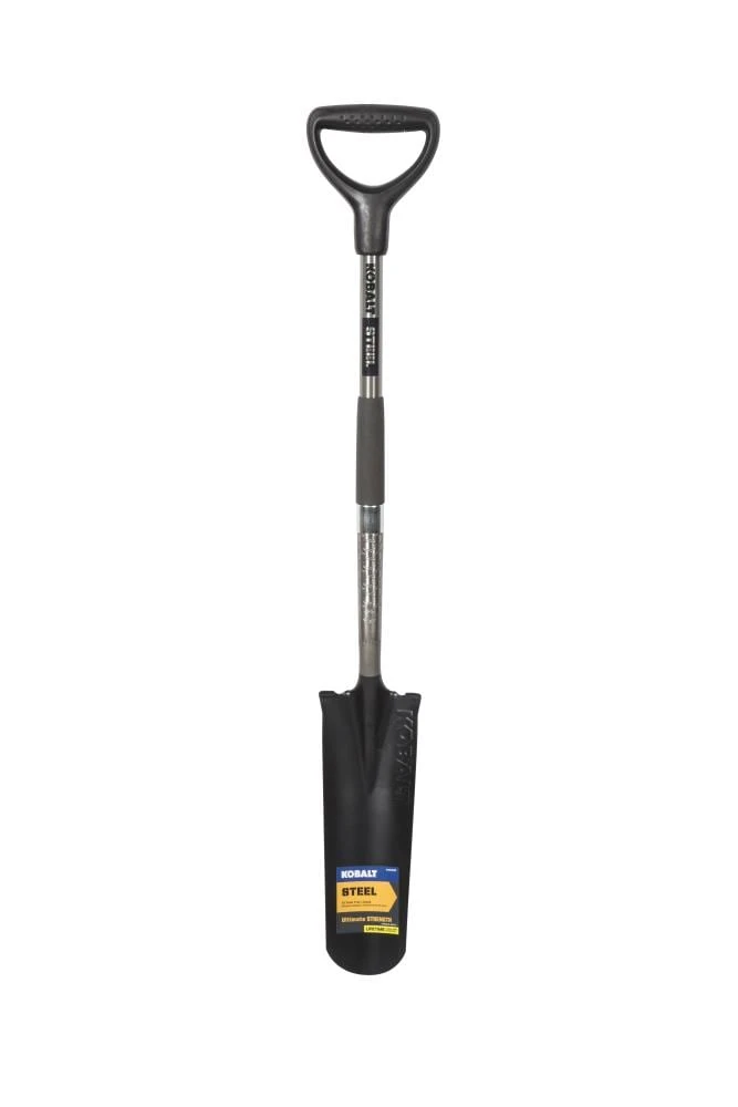 Kobalt Shovels & Spades 17-in Steel D-Handle Drain Spade 1 Kobalt Shovels & Spades 17-in Steel D-Handle Drain Spade