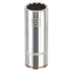 Kobalt Sockets & Socket Sets Standard (SAE) 1/2-in Drive 12-point 13/16-in Deep Socket