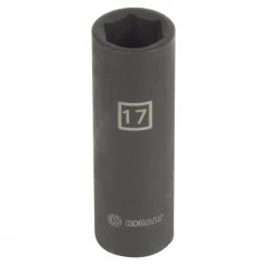 Kobalt Impact Sockets & Impact Socket Sets Metric 1/2-in Drive 17mm 6-Point Impact Socket
