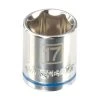 Kobalt Sockets & Socket Sets Metric 3/8-in Drive 6-point 17-mm Shallow Socket