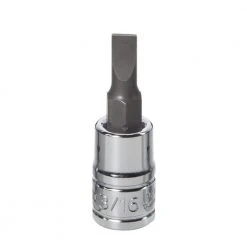 Kobalt Driver Sockets & Sets 1/4-in Drive 3/16-in Flathead Bit Flat Driver Socket