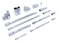 Kobalt Drive Tool & Socket Accessories 22-Piece 1/4-in, 3/8-in and 1/2-in drive tools Drive Accessory Set