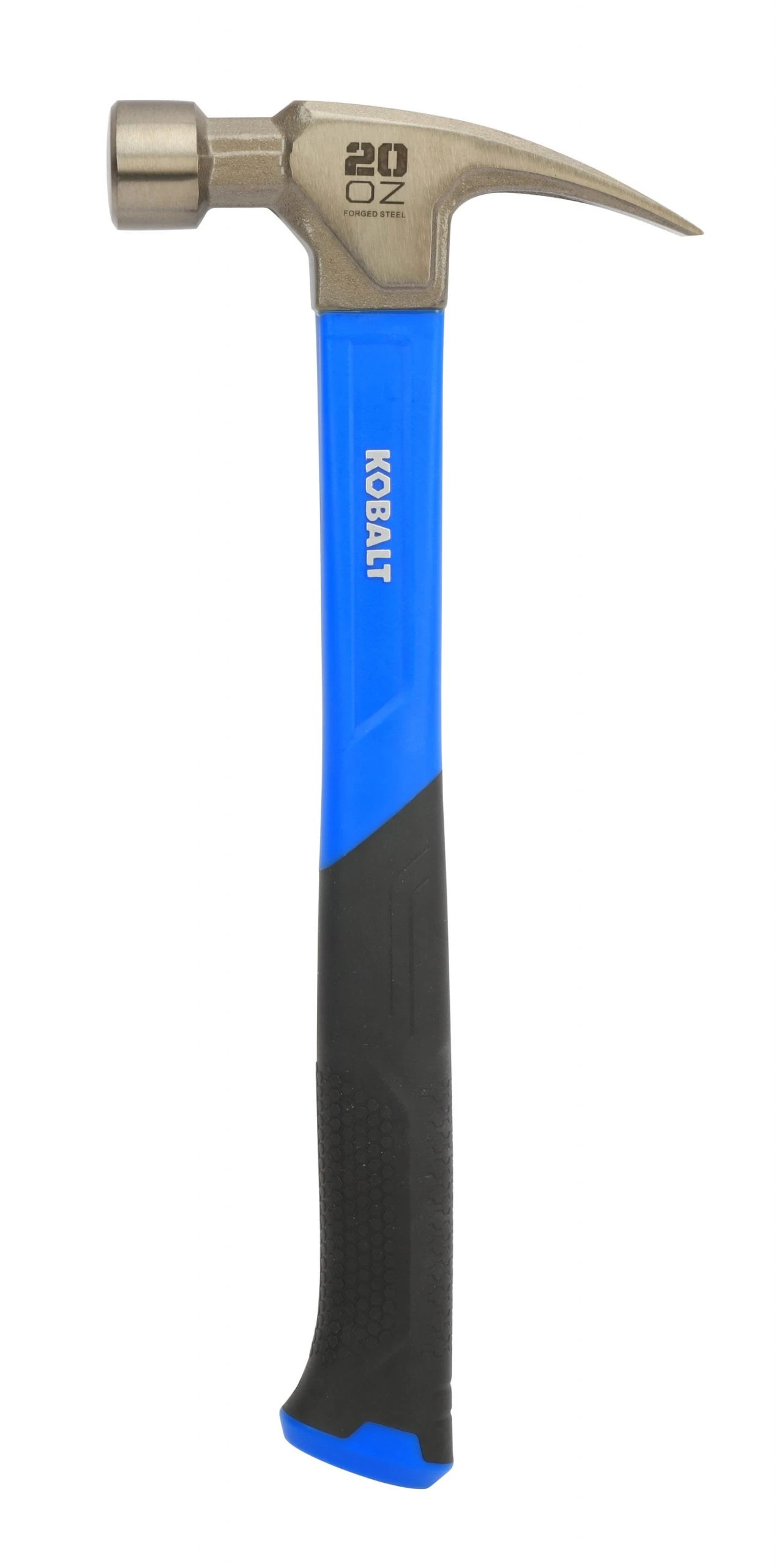 Kobalt Hammers 20-oz Smooth Face Steel Head Fiberglass Claw Hammer 1 Kobalt Hammers 20-oz Smooth Face Steel Head Fiberglass Claw Hammer