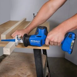 Kobalt Reciprocating Saws 24-volt Max Variable Speed Brushless Cordless Reciprocating Saw (Tool Only) -Daily Home Tools Hub 09846411