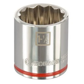 Kobalt Sockets & Socket Sets Standard (SAE) 1/2-in Drive 12-point 1-1/2-in Shallow Socket 4 Kobalt Sockets & Socket Sets Standard (SAE) 1/2-in Drive 12-point 1-1/2-in Shallow Socket - Image 4