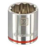 Kobalt Sockets & Socket Sets Standard (SAE) 1/2-in Drive 12-point 1-1/2-in Shallow Socket 3 Kobalt Sockets & Socket Sets Standard (SAE) 1/2-in Drive 12-point 1-1/2-in Shallow Socket - Image 3