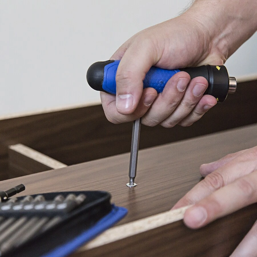 Kobalt Screwdriver Bits Furniture Assembly Set Steel Hex Shank Screwdriver Bit Set (33-Piece) 7 Kobalt Screwdriver Bits Furniture Assembly Set Steel Hex Shank Screwdriver Bit Set (33-Piece) - Image 7