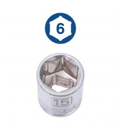 Kobalt Mechanics Tool Sets 19-Piece Standard (SAE) Polished Chrome Mechanics Tool Set (3/8-in) -Daily Home Tools Hub 09963458