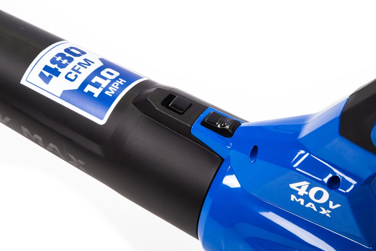 Kobalt Cordless Electric Leaf Blowers 40-Volt Max 110-MPH Handheld Cordless Electric Leaf Blower(Battery Not Included) 6 Kobalt Cordless Electric Leaf Blowers 40-Volt Max 110-MPH Handheld Cordless Electric Leaf Blower(Battery Not Included) - Image 6