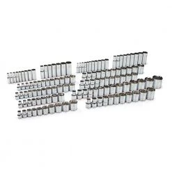 Kobalt Mechanics Tool Sets 300-Piece Standard (SAE) and Metric Combination Polished Chrome Mechanics Tool Set (1/4-in; 3/8-in) 26 Kobalt Mechanics Tool Sets 300-Piece Standard (SAE) and Metric Combination Polished Chrome Mechanics Tool Set (1/4-in; 3/8-in) -Daily Home Tools Hub 10442449