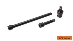 Kobalt Drive Tool & Socket Accessories 8-Piece Impact Drive Accessory Set 12 Kobalt Drive Tool & Socket Accessories 8-Piece Impact Drive Accessory Set -Daily Home Tools Hub 10581568